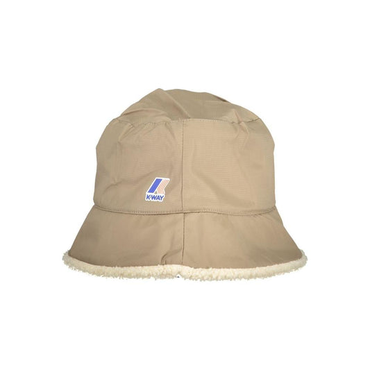 Beige Polyamide Hats & Cap