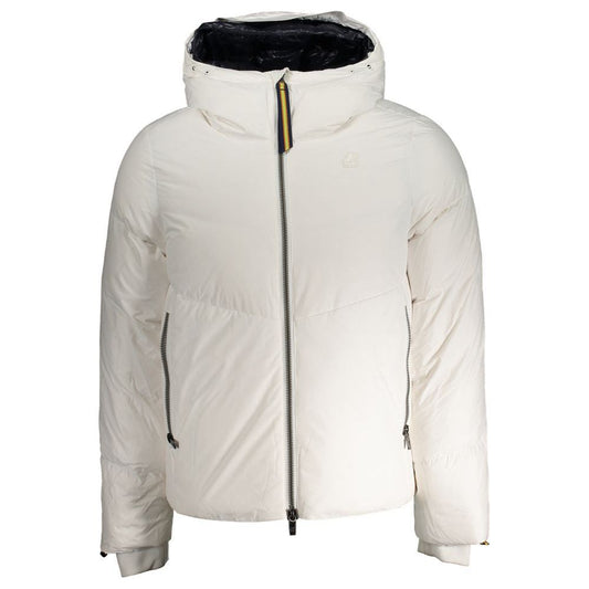 White Polyester Jacket