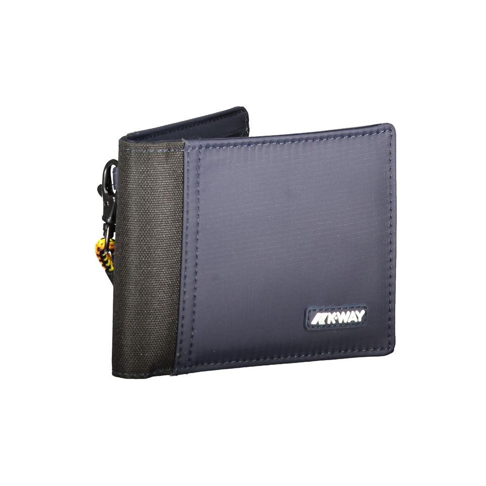 Blue Polyamide Wallet