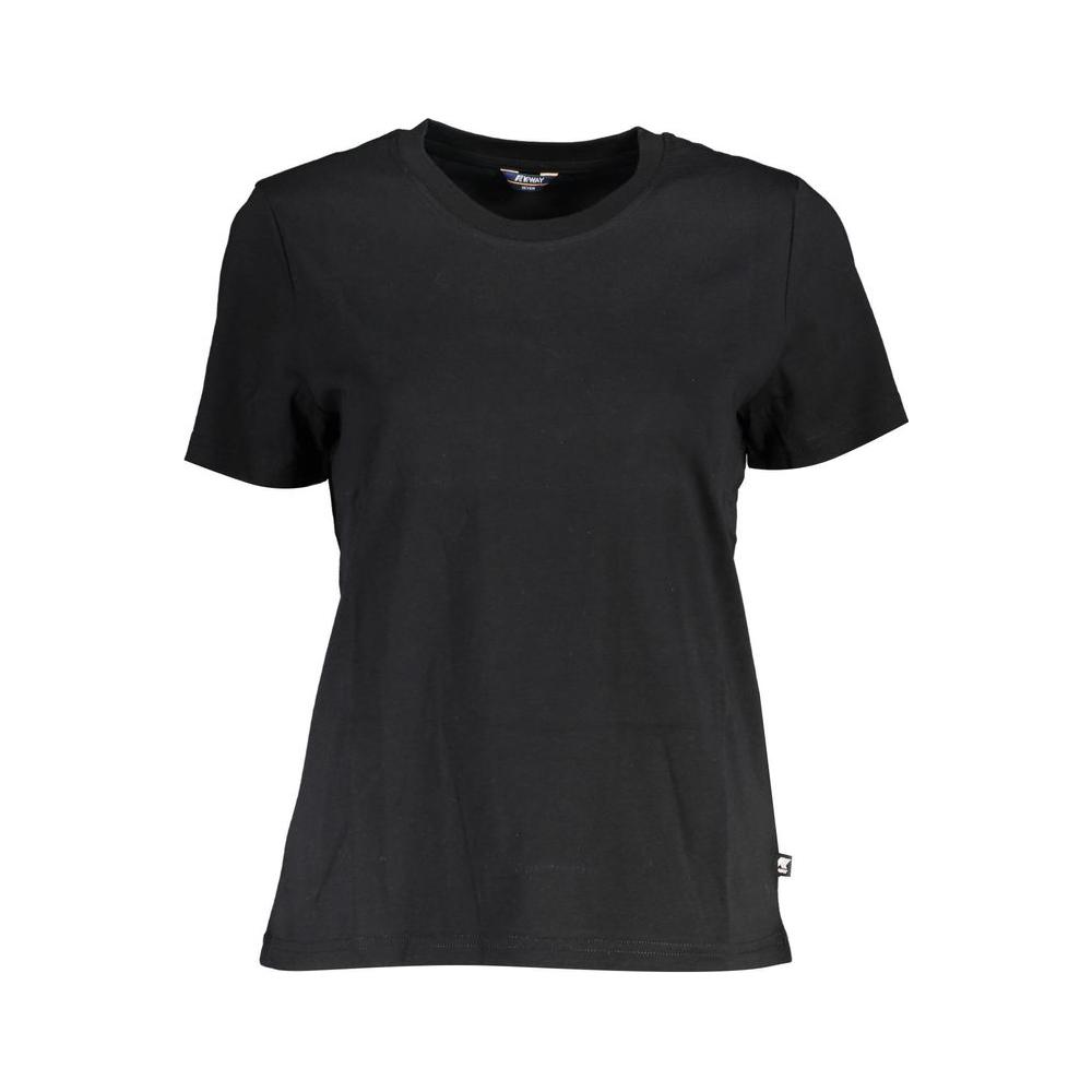 Black Cotton Tops & T-Shirt