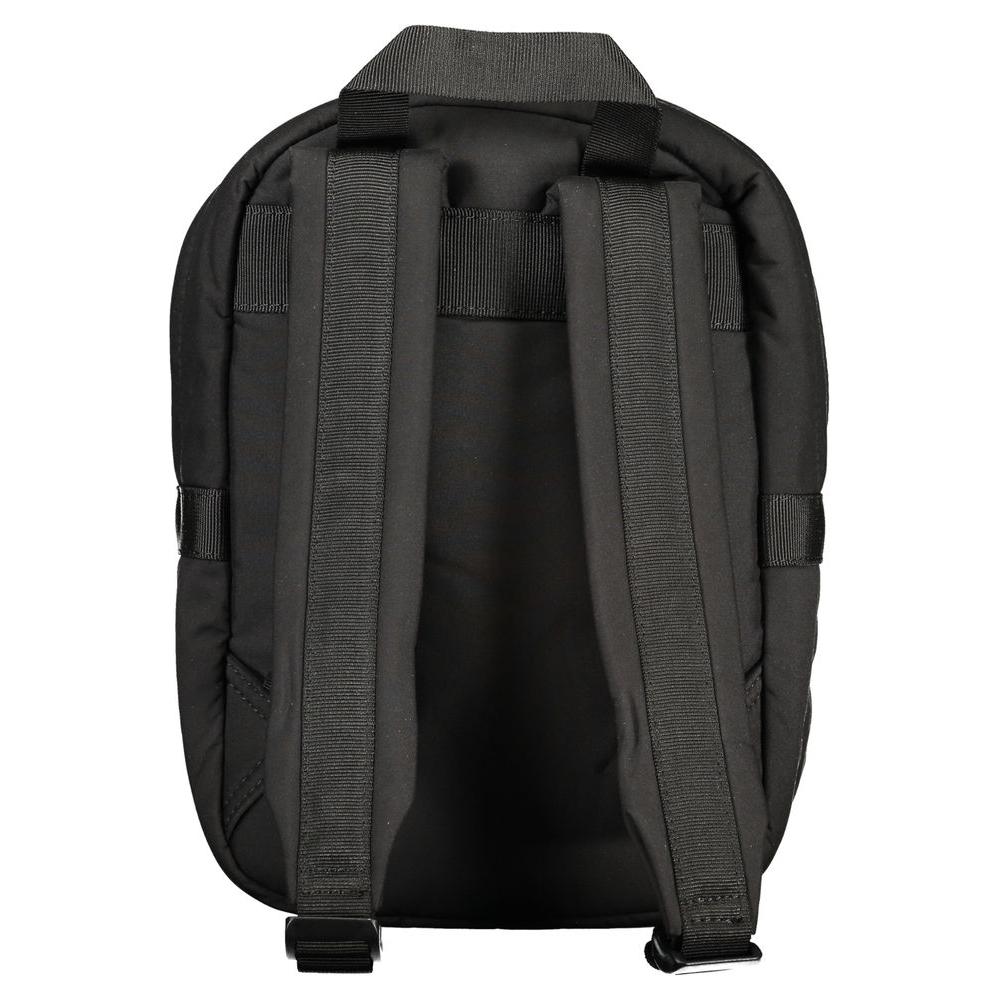 Black Polyester Backpack