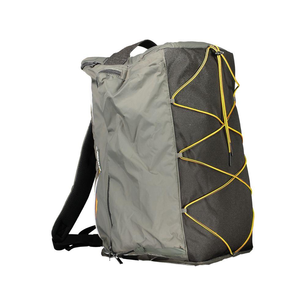 Green Polyester Backpack