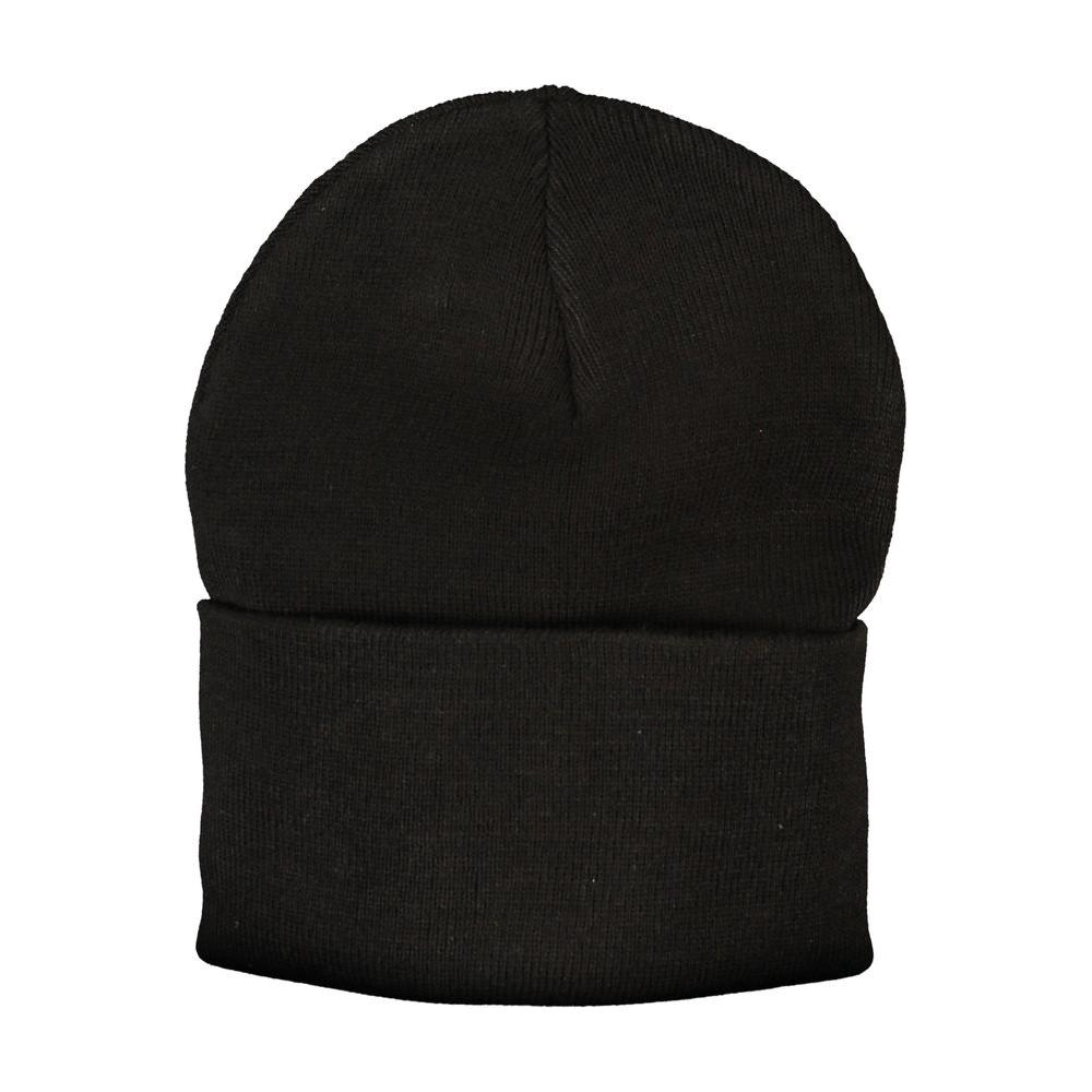 La Martina Black Polyester Hats & Cap black-polyester-hats-cap-2