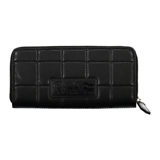 La Martina Sleek Black Polyurethane Wallet sleek-black-polyurethane-wallet