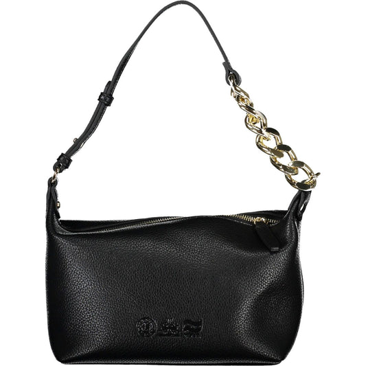 La MartinaChic Black Shoulder Bag with Contrasting DetailsMcRichard Designer Brands£189.00