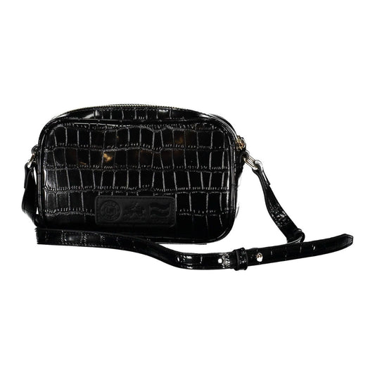 La Martina Elegant Adjustable Black Shoulder Bag elegant-adjustable-black-shoulder-bag