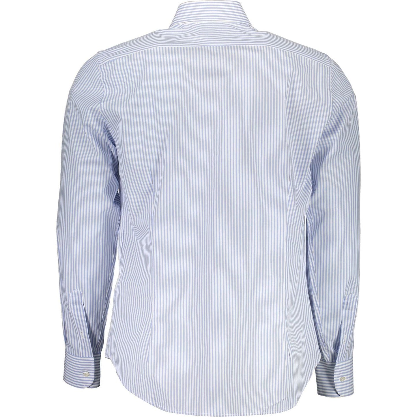 La Martina Elegant Light Blue Cotton Shirt for Men elegant-light-blue-cotton-shirt-for-men