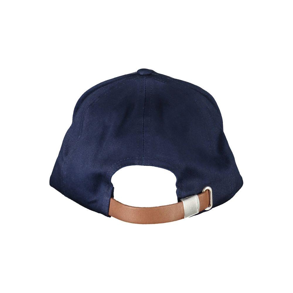 La Martina Blue Cotton Hats & Cap blue-cotton-hats-cap-1