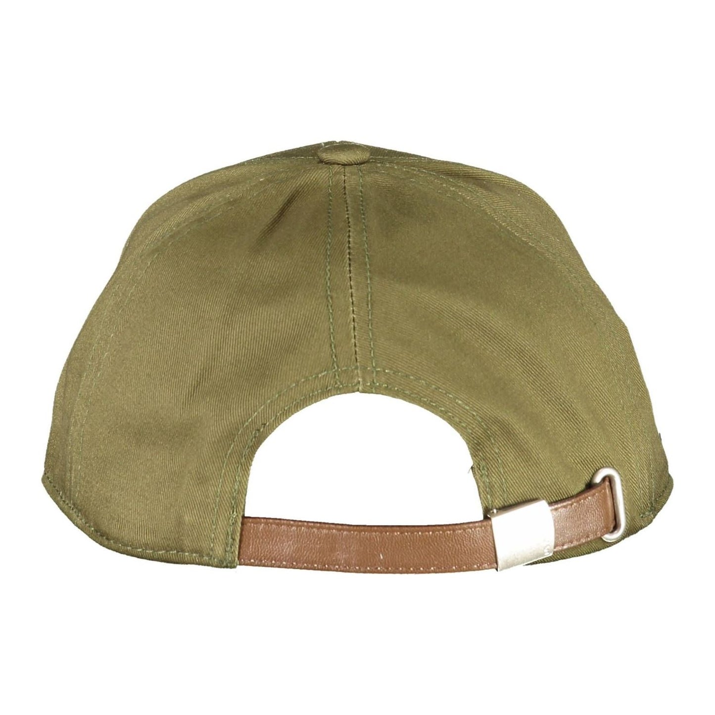 La Martina Elegant Embroidered Green Cotton Visor Hat elegant-embroidered-green-cotton-visor-hat