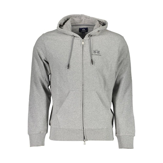 La MartinaElegant Gray Hooded Sweatshirt for MenMcRichard Designer Brands£139.00