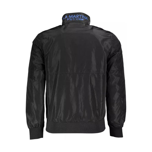 La Martina | Timeless Black Long Sleeve Jacket| McRichard Designer Brands   