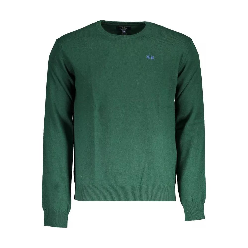 La MartinaElegant Green Embroidered SweaterMcRichard Designer Brands£129.00