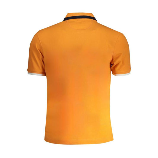 La Martina Orange Cotton Polo Shirt orange-cotton-polo-shirt-7