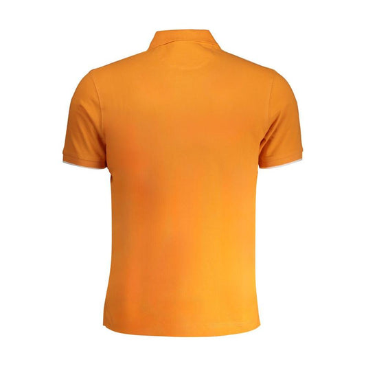 La Martina Orange Cotton Polo Shirt orange-cotton-polo-shirt-8