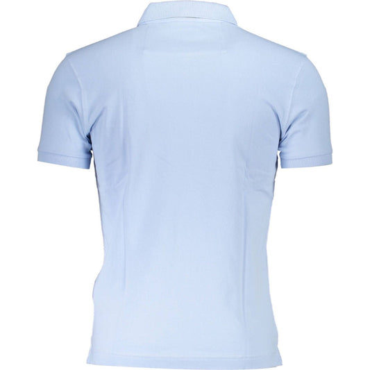 La Martina Sleek Slim-Fit Light Blue Polo Shirt sleek-slim-fit-light-blue-polo-shirt