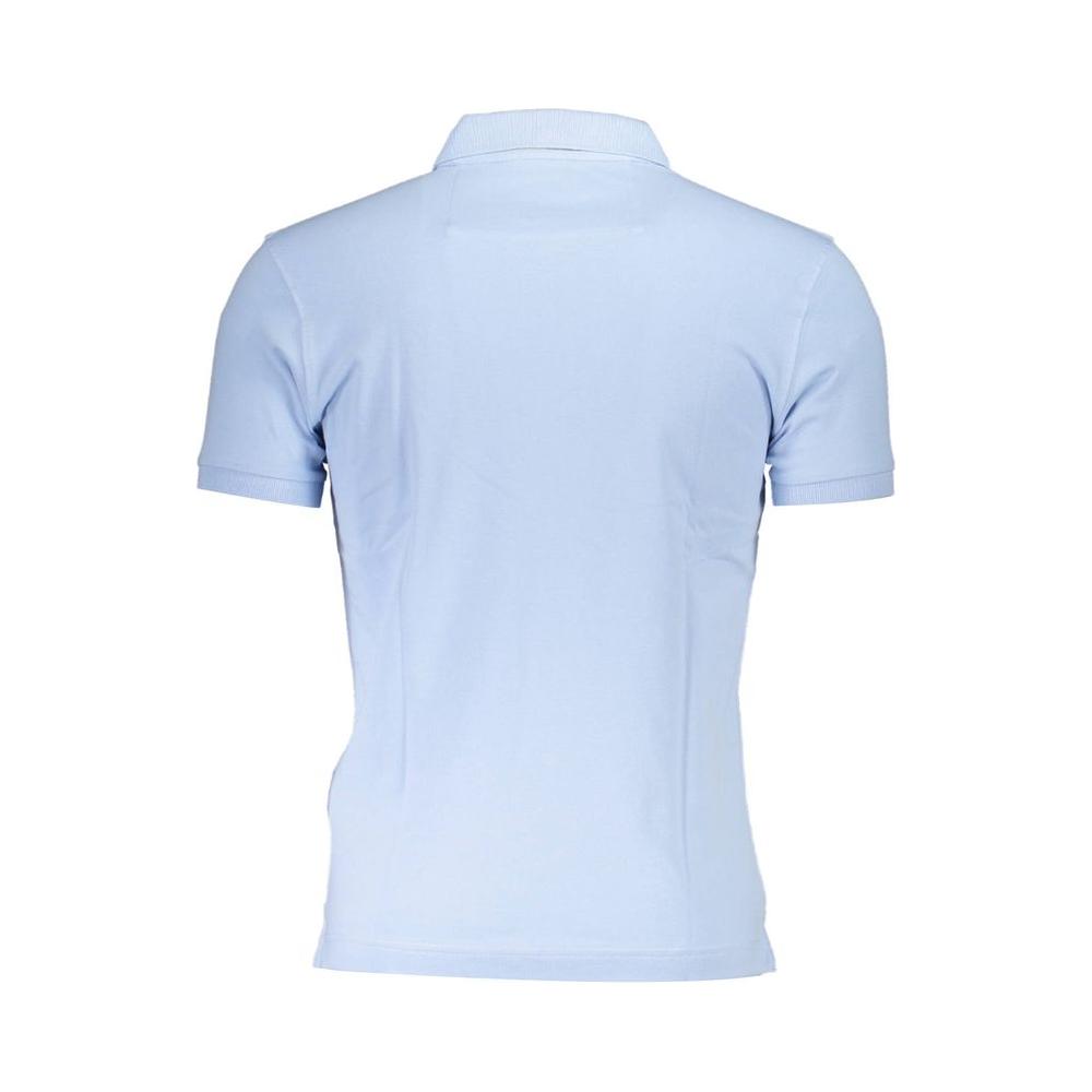 La Martina Light Blue Cotton Polo Shirt light-blue-cotton-polo-shirt-1