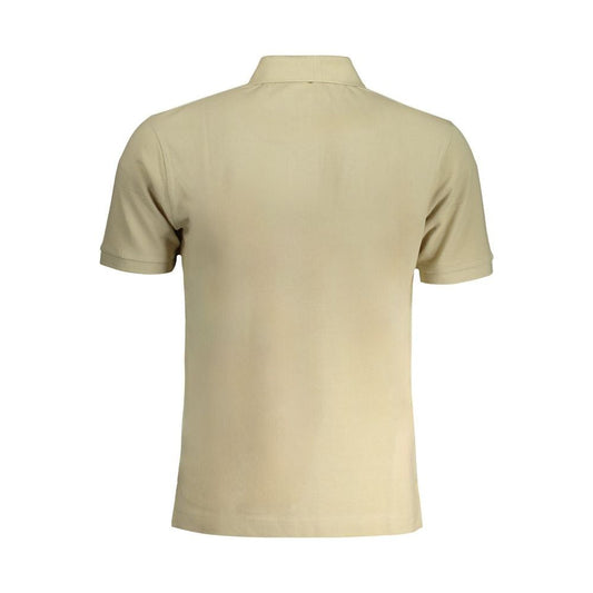 La Martina Beige Cotton Polo Shirt beige-cotton-polo-shirt-6