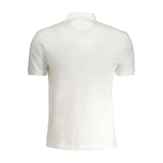 La Martina White Cotton Polo Shirt white-cotton-polo-shirt-12