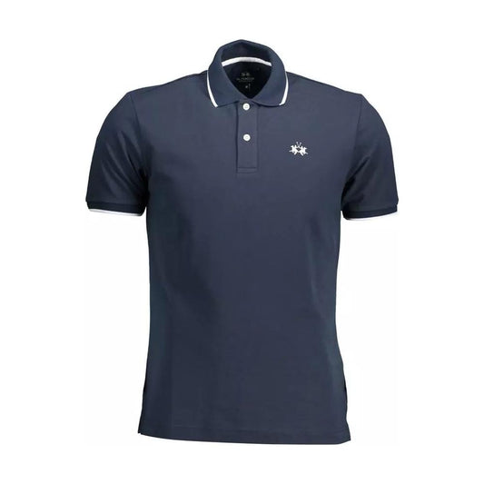La Martina Elegant Contrasting Detail Polo Shirt elegant-contrasting-detail-polo-shirt