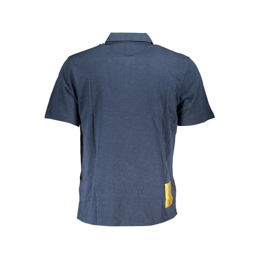 Classic Short-Sleeved Blue Polo