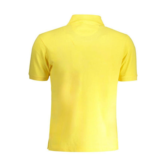 La Martina Yellow Cotton Polo Shirt yellow-cotton-polo-shirt-10