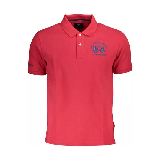 Chic Pink Short-Sleeved Polo Perfection
