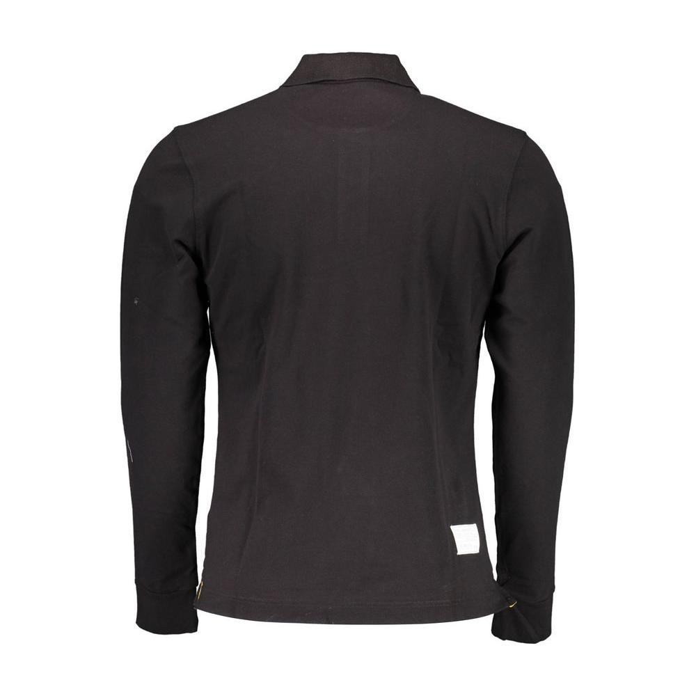 La MartinaElegant Long Sleeved Black Polo for MenMcRichard Designer Brands£129.00