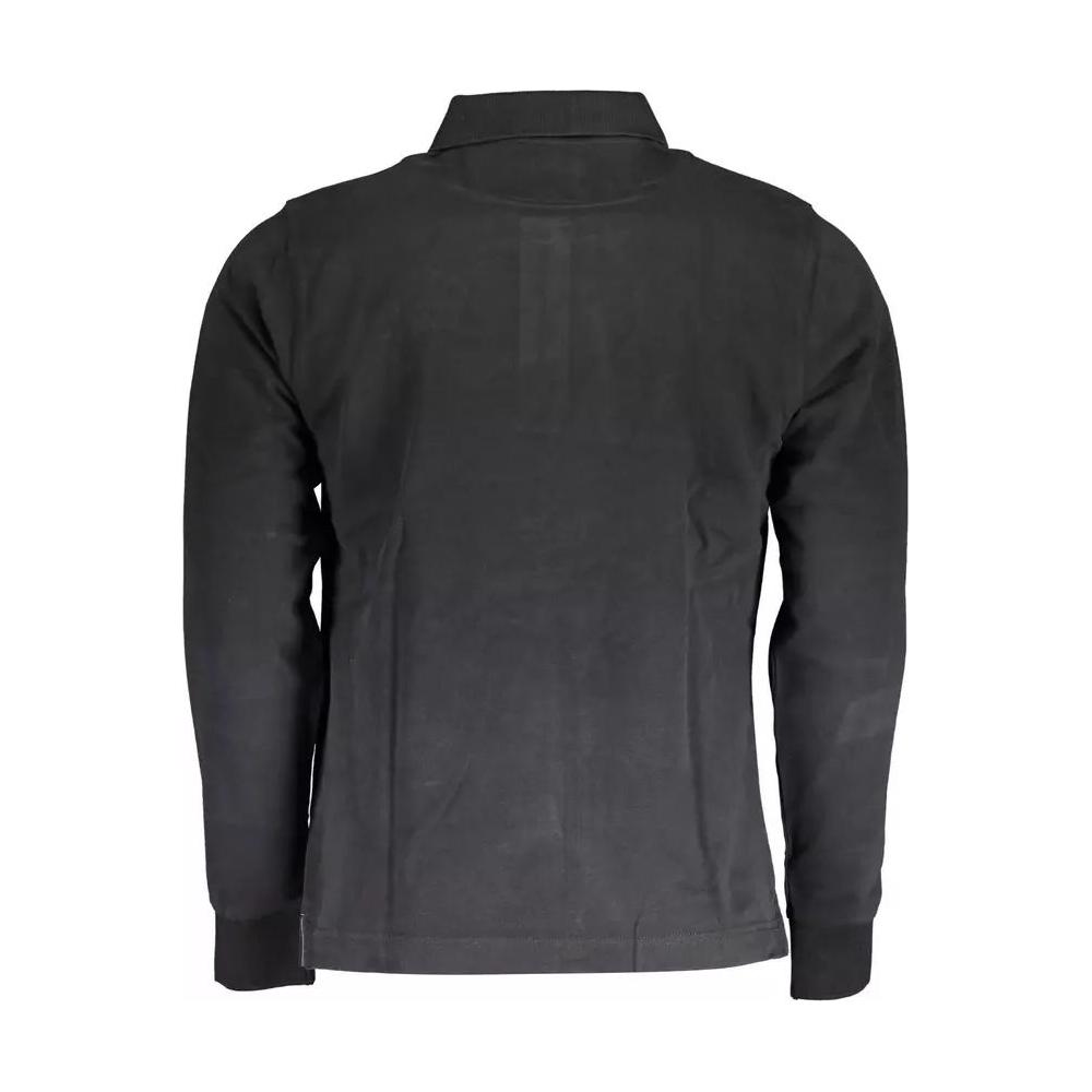 La MartinaElegant Long Sleeve Black Polo ShirtMcRichard Designer Brands£149.00