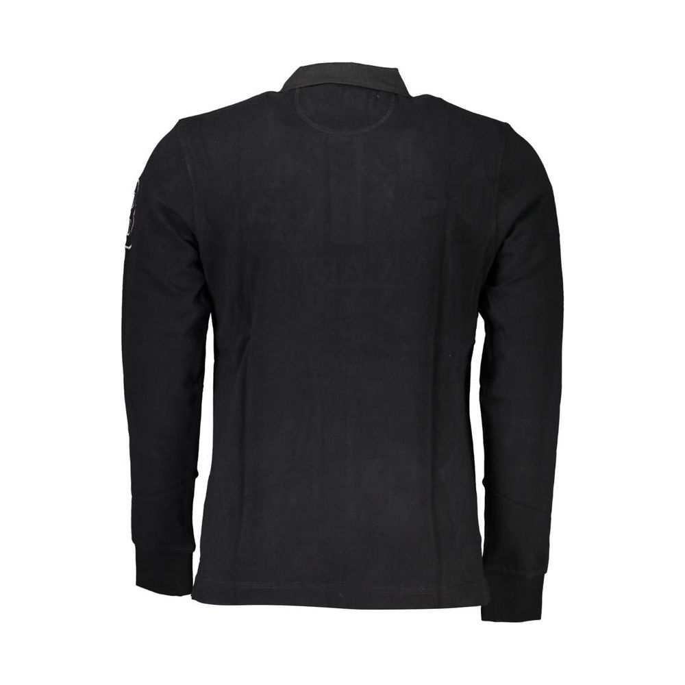 La MartinaElegant Long Sleeved Black PoloMcRichard Designer Brands£159.00