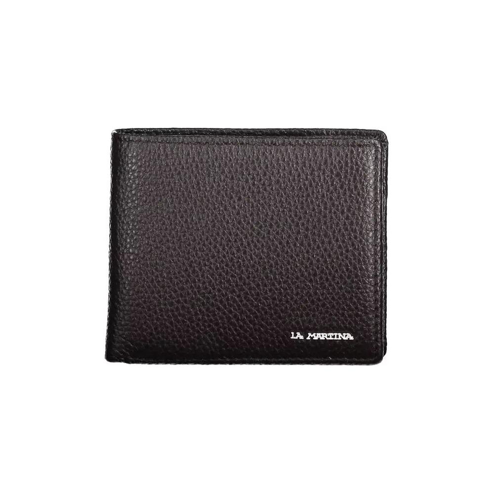 La Martina | Elegant Leather Bifold Wallet with Coin Purse| McRichard Designer Brands   