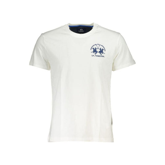La Martina | Elegant Short Sleeve Crew Neck T-Shirt| McRichard Designer Brands   