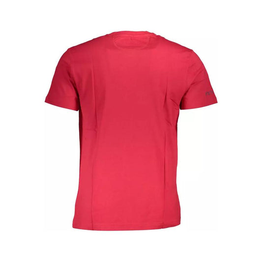 La Martina Chic Cotton Round Neck T-Shirt with Embroidery chic-cotton-round-neck-t-shirt-with-embroidery
