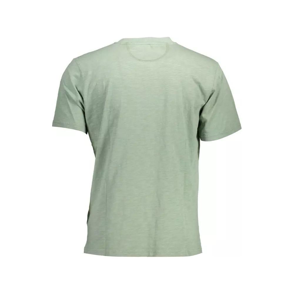 La Martina Chic Embroidered Green Tee with Pocket chic-embroidered-green-tee-with-pocket