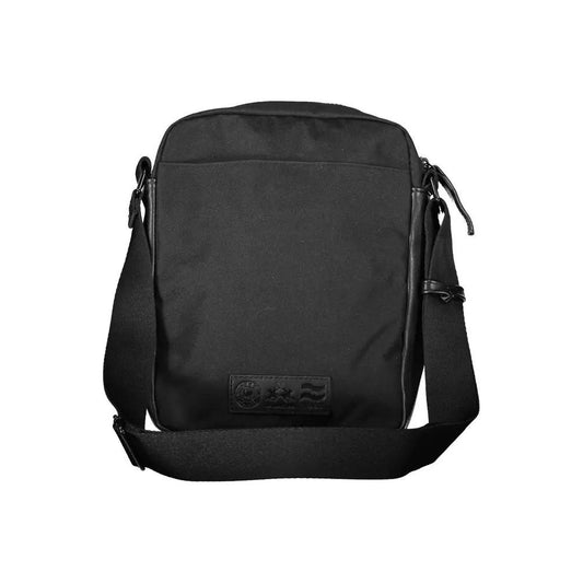 Elegant Black Shoulder Bag with Fine Detailing