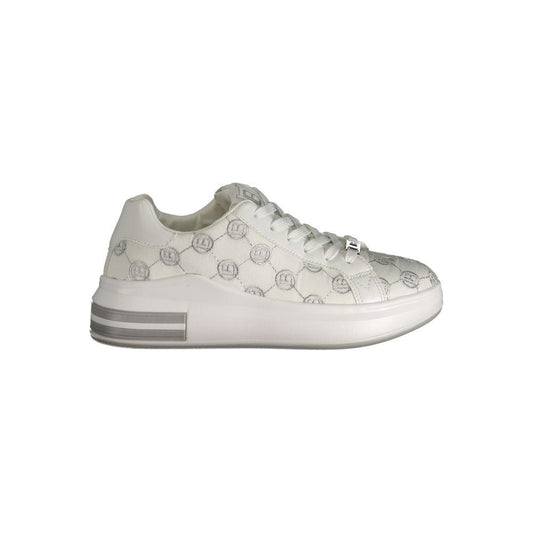 Laura Biagiotti White Polyester Sneaker white-polyester-sneaker-29