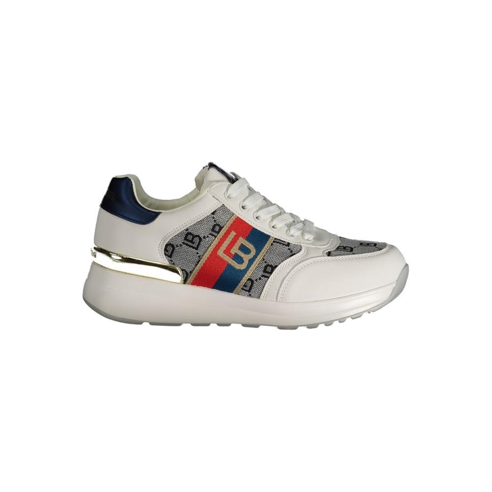 Laura Biagiotti White Polyester Sneaker white-polyester-sneaker-30