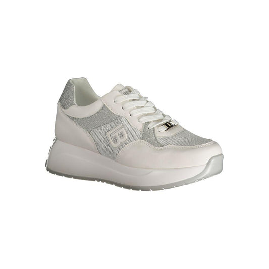 Laura Biagiotti White Polyester Sneaker white-polyester-sneaker-28