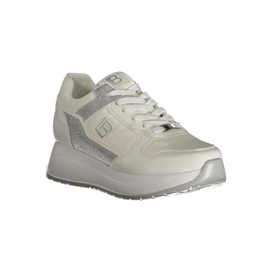 Laura Biagiotti White Polyester Sneaker white-polyester-sneaker-31