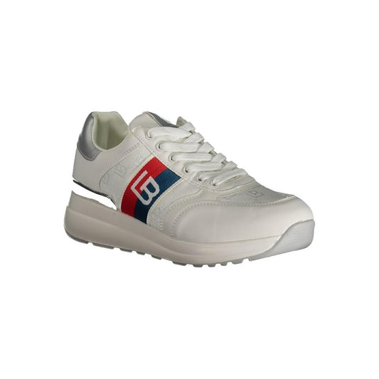 Laura Biagiotti White Polyester Sneaker white-polyester-sneaker-27