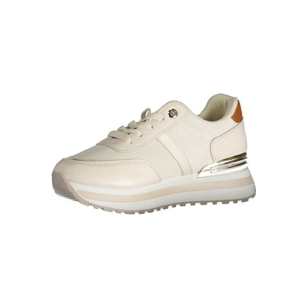 Laura Biagiotti White Polyester Sneaker white-polyester-sneaker-46