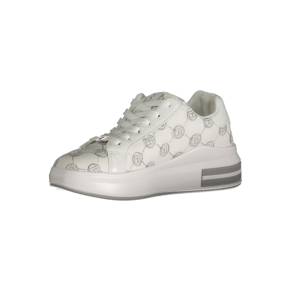 Laura Biagiotti White Polyester Sneaker white-polyester-sneaker-29