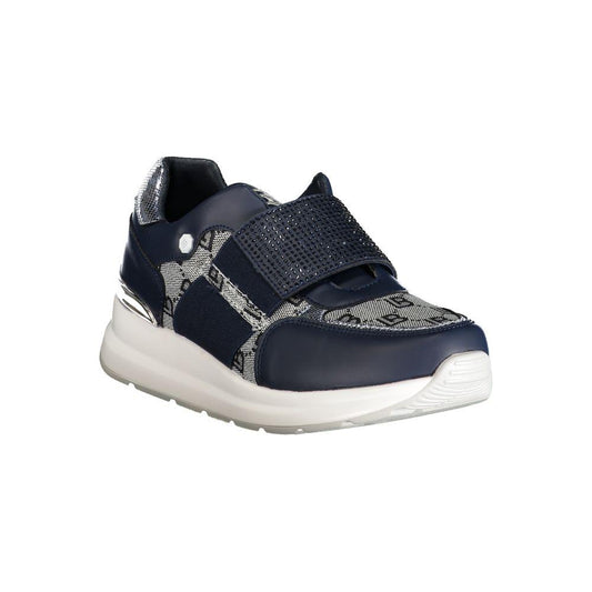 Laura Biagiotti Blue Polyester Sneaker blue-polyester-sneaker-17