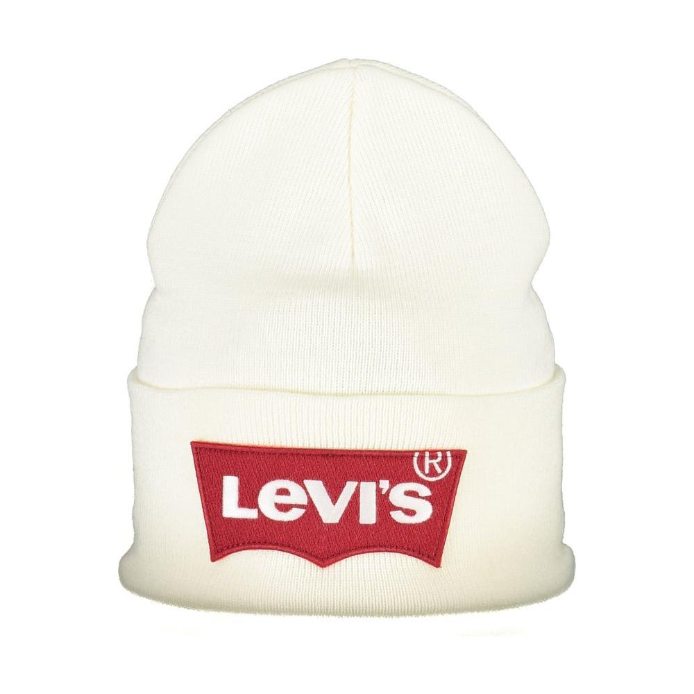 Levi's White Acrylic Hats & Cap white-acrylic-hats-cap-3