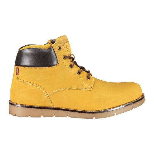 Levi's Sunset Yellow Ankle Boots with Lace-Up Detail sunset-yellow-ankle-boots-with-lace-up-detail