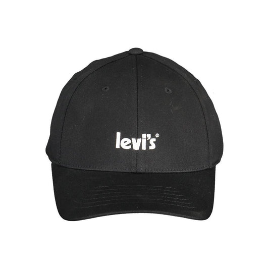 Levi's Black Cotton Hats & Cap black-cotton-hats-cap-3