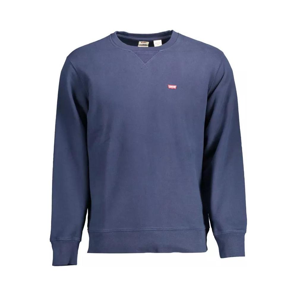 Levi's Chic Blue Cotton Sweatshirt for Men chic-blue-cotton-sweatshirt-for-men