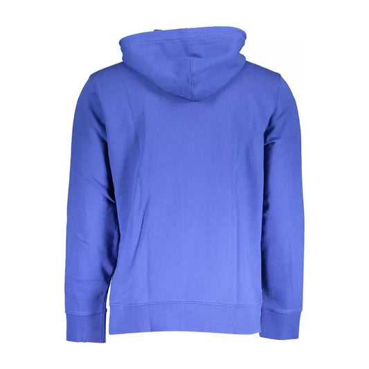 Levi's Chic Blue Cotton Hooded Sweatshirt chic-blue-cotton-hooded-sweatshirt-2