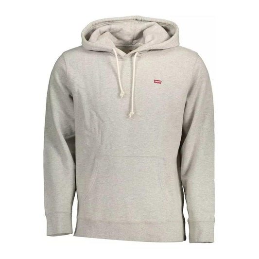 Levi's Essential Gray Hooded Sweatshirt for Men essential-gray-hooded-sweatshirt-for-men