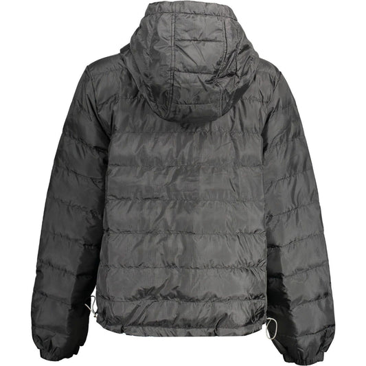 Levi's | Chic Long-Sleeved Hooded Jacket in Black| McRichard Designer Brands   