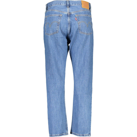 Levi's | Chic Blue Cotton 5-Pocket Jeans for Women| McRichard Designer Brands   